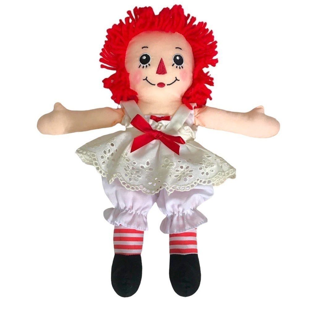 Hasbro Raggedy Ann Doll Approx 12”